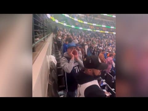 Dallas Mavericks fan kicked out of American Airlines Center