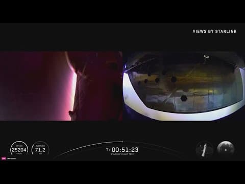 SpaceX Starship Flight 11 reentry and descent | Engineers monitor heatshield tile loss