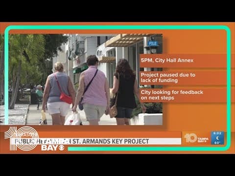 Sarasota to hold public hearing on possible St. Armand's improvement project