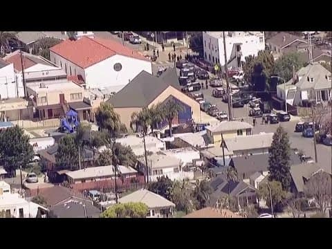 Large police presence in Southeastern San Diego after reports of a person with a gun