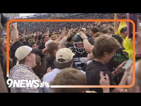 Big 12 rescinds fine against CU for storming the field after Iowa win