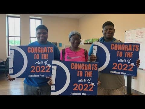 'It feels like a blessing:' Franklinton Prep seniors beat odds to graduate