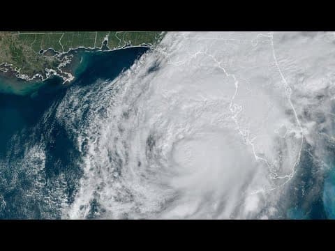 Hurricane Milton makes landfall: Live cameras, satellite radar