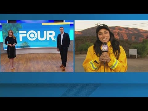 Wildfires and urban fires | Michelle Khare from "Challenge Accepted" joins CBS 8 for a day