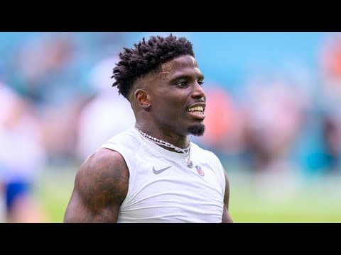 Tyreek Hill detained by police ahead of NFL Week 1 game against the Jaguars