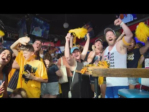 Pacers fans celebrate team's first trip to Eastern Conference Finals since 2014