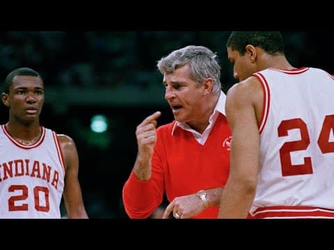 IU women's basketball coach Teri Moren on Bob Knight