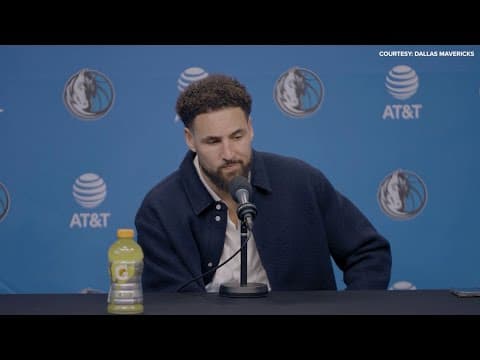 Mavs vs. Timberwolves | Klay Thompson, Kyrie Irving full postgame press conferences (12.25.24)