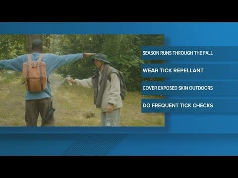 Ticks coming out as weather gets warmer
