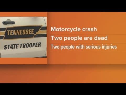 Two people dead after motorcycle crash