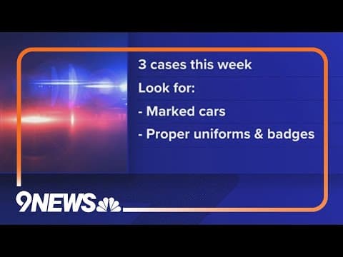 Aurora police warn of law enforcement impersonators