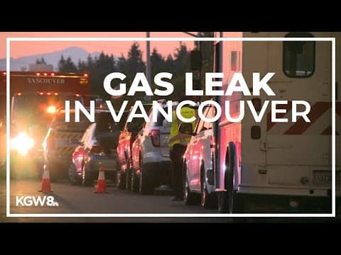 About 100 people evacuate after gas leak in Vancouver neighborhood
