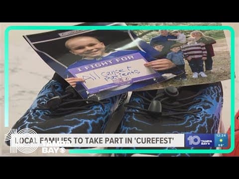 Local families battling pediatric cancer travel to D.C. for 'CureFest'