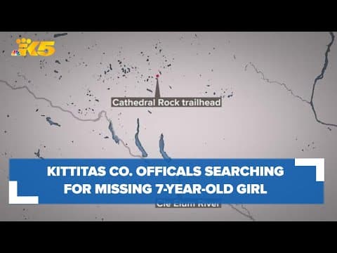 Kittitas County officials search for 7-year-old reported missing