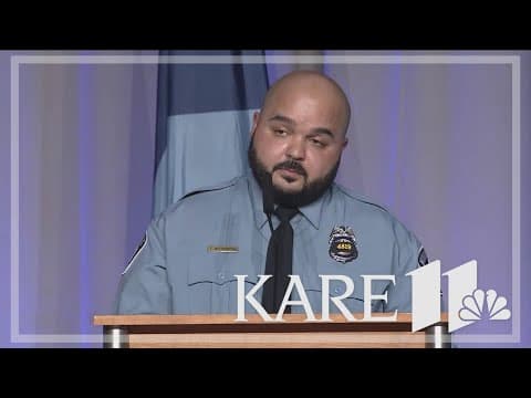 Officer Mitchell memorial: Fellow officer and friend Luke Weatherspoon shares memories