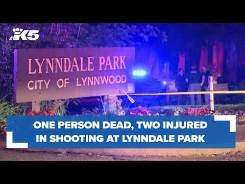 One person dead, two injured in Lynnwood shooting
