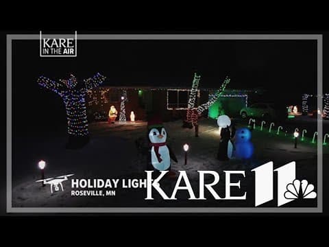 KARE in the Air: Roseville holiday lights