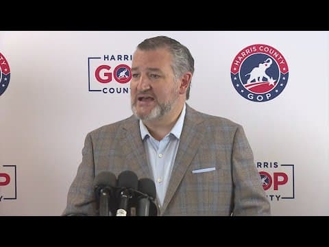 Ted Cruz, Colin Allred, Sylvia Garcia comment on Kamala Harris