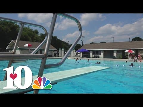 Scorching weekend sends people in Knoxville searching for ways to cool down