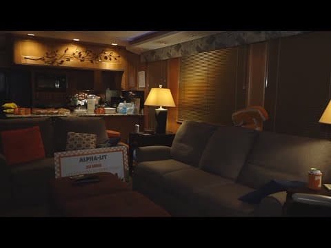 Touring a yacht with the Vol Navy