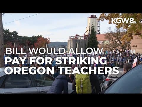 Republicans speak out against Oregon bill that would allow striking teachers to collect unemployment