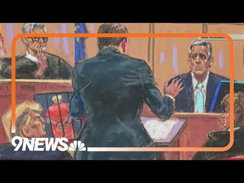 Cohen gives insider details at trial as Trump's defense attorney accuses him of seeking vengeance