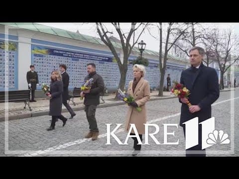 Western leaders show support for Ukraine on two year anniversary of Russian invasion