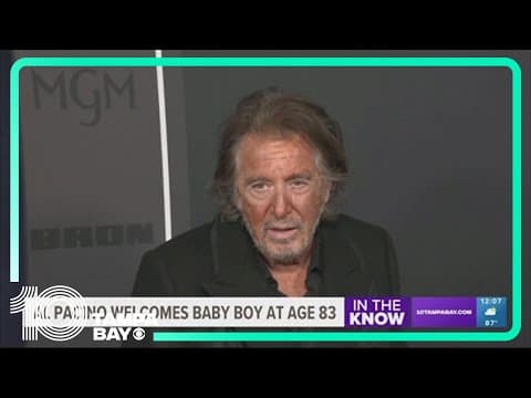 Al Pacino welcomes baby boy at 83
