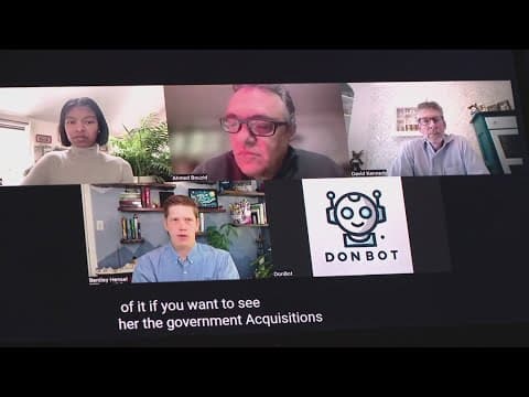 AI chatbot stands in for Congressman in 2024 election debate