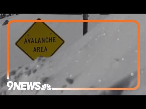 Driver survives being swept up in avalanche on Loveland Pass