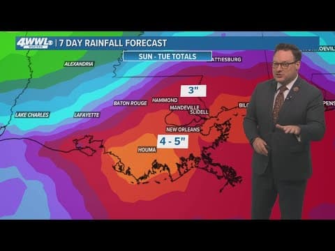New Orleans Weather: Heat building through the week