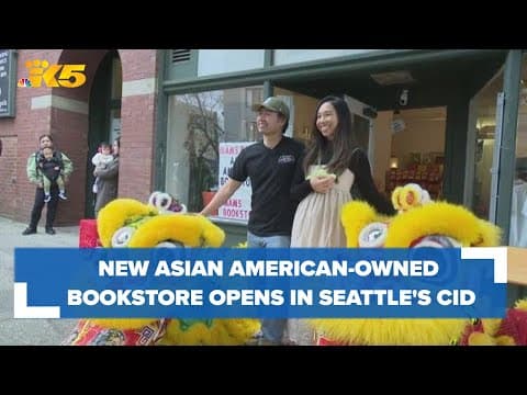 New Asian American-owned bookstore opens in Seattle’s Chinatown International District