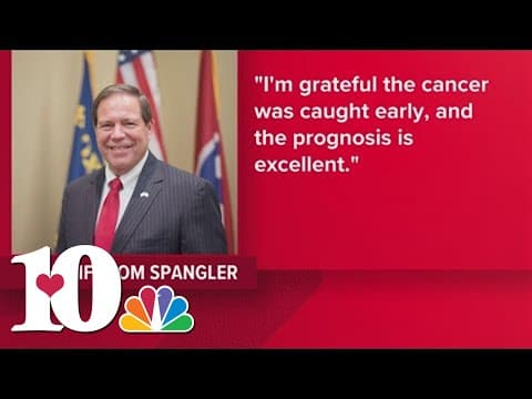 Knox Co. Sheriff Tom Spangler diagnosed with pancreatic cancer, and has 'excellent' prognosis