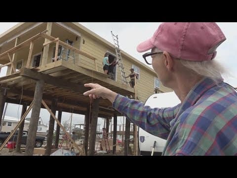 Signs of progress in Grand Isle after Hurricane Ida damage