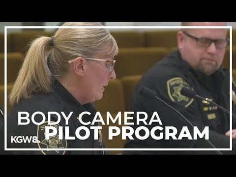 Multnomah Co. Sheriff's office planning to launch body camera pilot program later this year