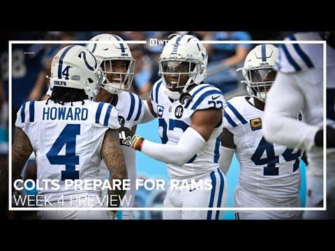 Colts face stiff road test at the Rams | Week 4 Preview | 13Sports
