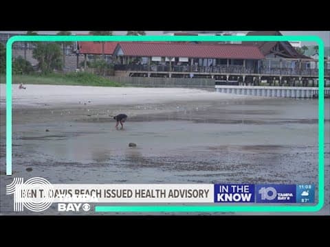 Health advisory issued for Ben T. Davis Beach over fecal pollution