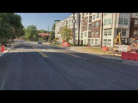 Crews repair giant 24-foot deep hole in west Houston