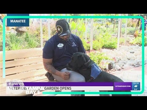 Veterans retreat garden opens in Manatee County
