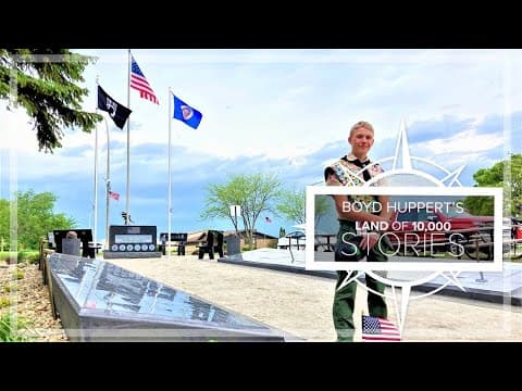 A 15-year-old decided his town needed a veterans memorial. He raised $77,000 and built one