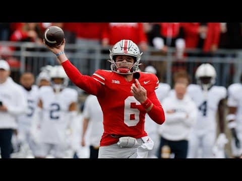 Kyle McCord shakes off 3 turnovers against Wisconsin, ready for Rutgers game