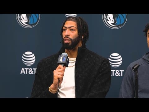 Anthony Davis full introductory press conference with Dallas Mavericks