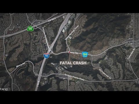 Two killed in collision at Sabre Springs intersection