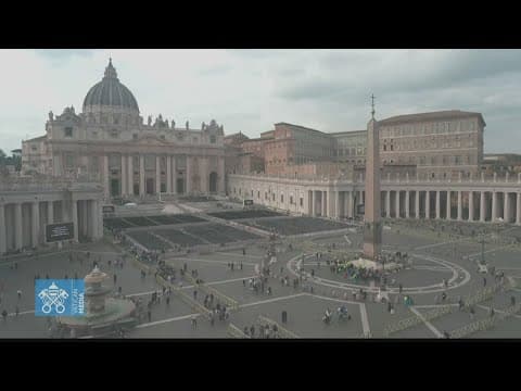 Vatican officials say Pope Francis is making gradual improvement