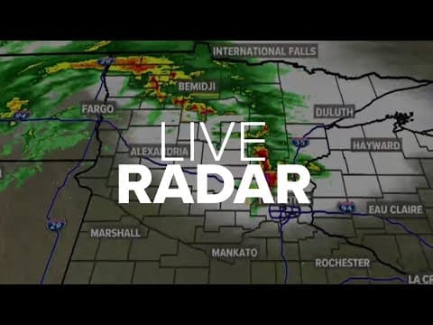 RADAR: Storms move across Minnesota
