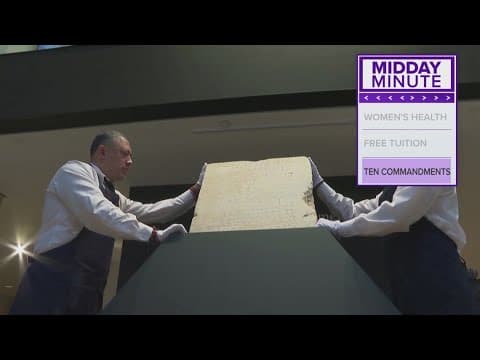 Earliest complete Ten Commandments tablet heads to auction