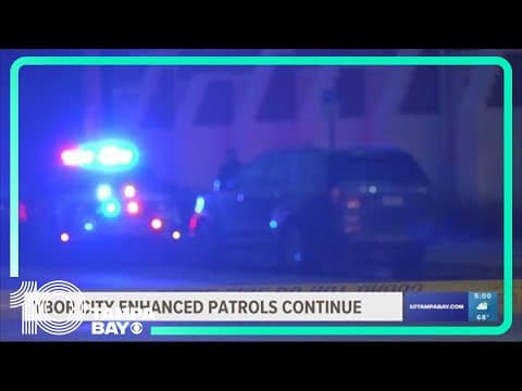 Tampa police release stats from increased patrol in Ybor City during Thanksgiving holiday