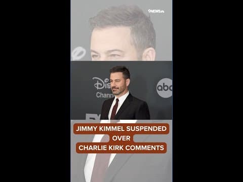 Jimmy Kimmel suspended over Charlie Kirk comments