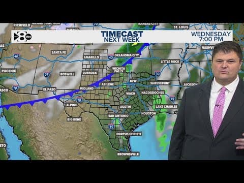 DFW Weather | Scattered showers expected with cold front close to Halloween, 14 day forecast