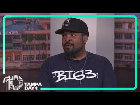 Musician Ice Cube talks about what to expect at the Big3 basketball game in Tampa